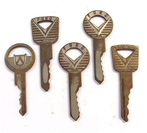 old used metal keys car house|keys for vintage cars.